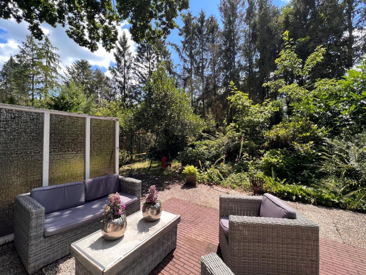 Free Standing Vacation House Garden, Private Jacuzzi, Veluwe Woods Apartment Voorthuizen Exterior photo